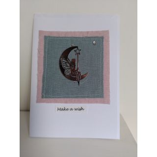 Moon and Fairy card