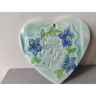 Forget me not heart