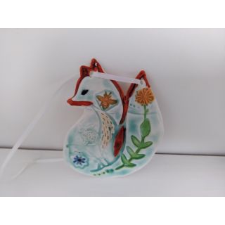 Porcelain Fox decoration